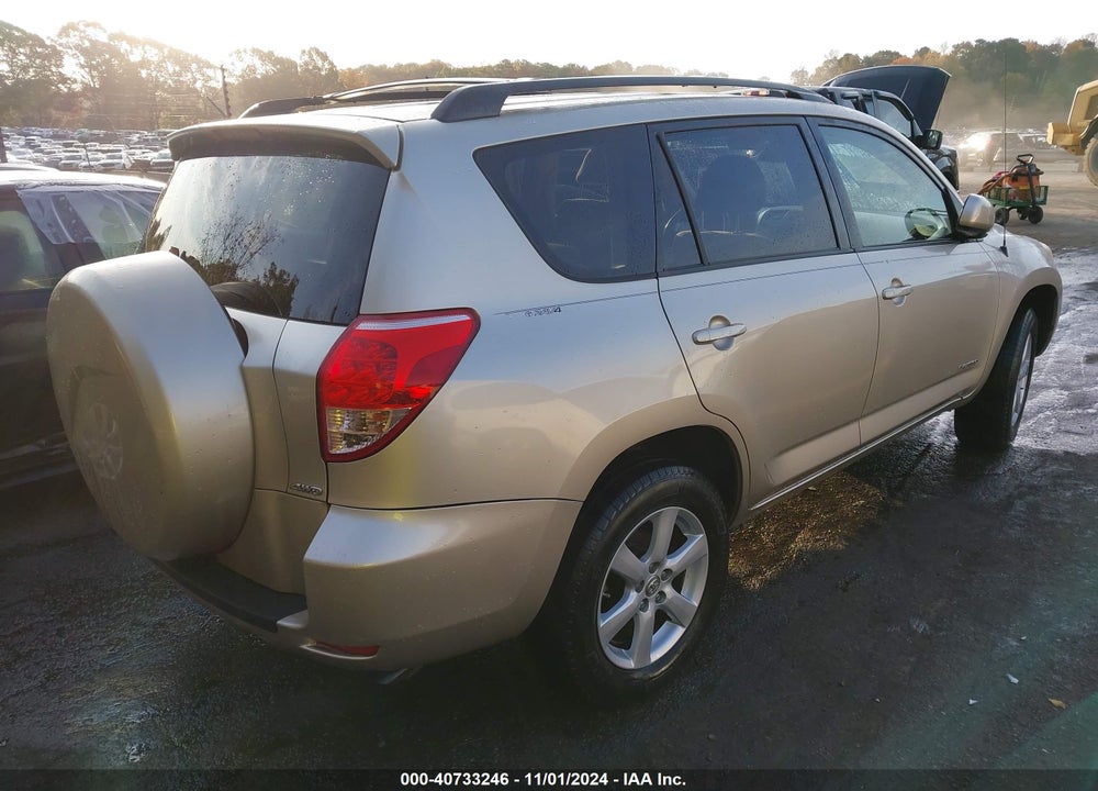 2007 TOYOTA RAV4 LIMITED VIN: JTMBD31V176051491