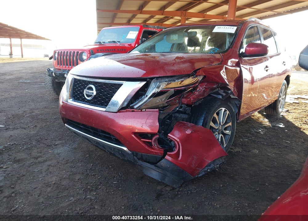 2016 NISSAN PATHFINDER PLATINUM/S/SL/SV VIN: 5N1AR2MN0GC639110