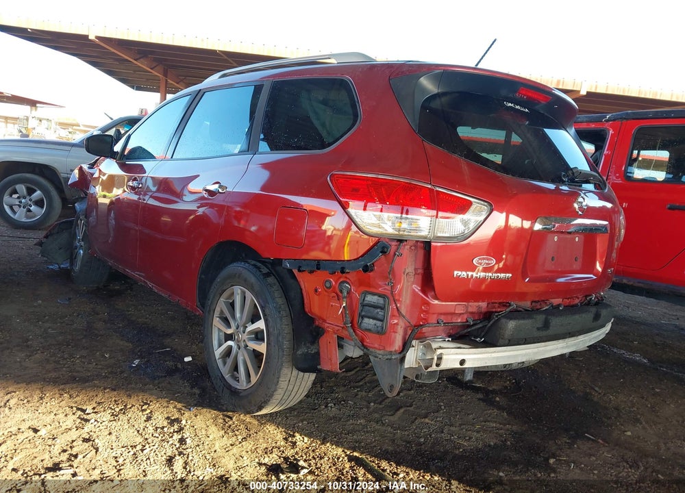 2016 NISSAN PATHFINDER PLATINUM/S/SL/SV VIN: 5N1AR2MN0GC639110