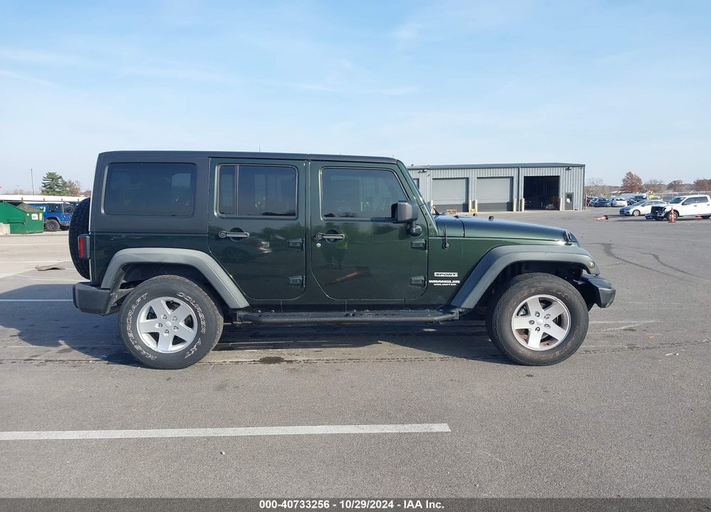 2011 JEEP WRANGLER UNLIMITED SPORT VIN: 1J4BA3H1XBL520979