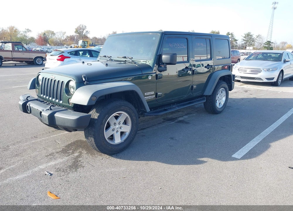 2011 JEEP WRANGLER UNLIMITED SPORT VIN: 1J4BA3H1XBL520979