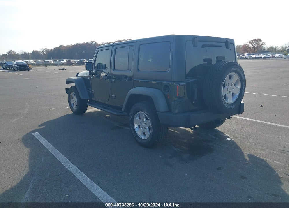 2011 JEEP WRANGLER UNLIMITED SPORT VIN: 1J4BA3H1XBL520979