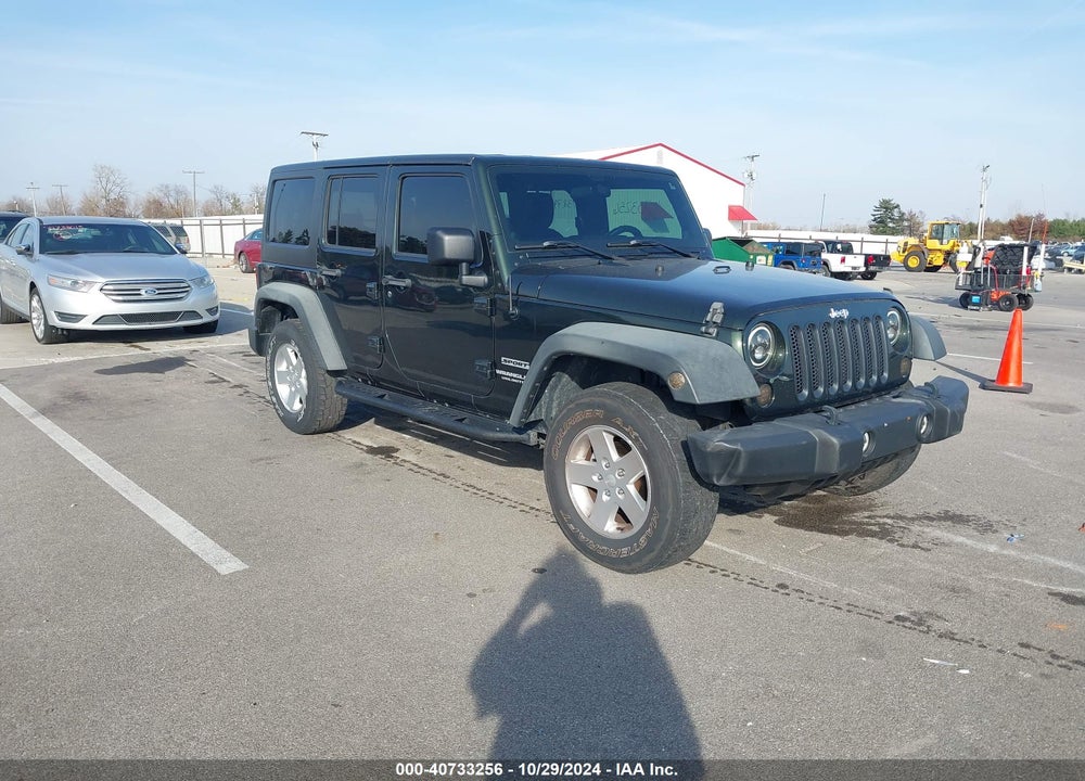 2011 JEEP WRANGLER UNLIMITED SPORT VIN: 1J4BA3H1XBL520979