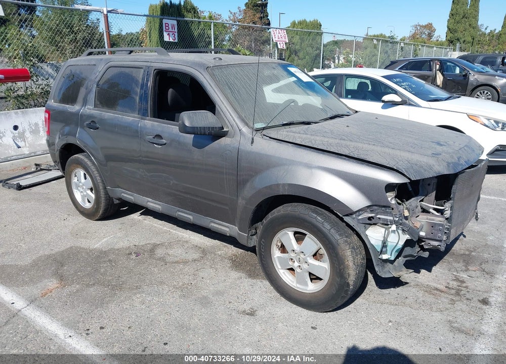 2012 FORD ESCAPE XLT VIN: 1FMCU0D72CKA85095