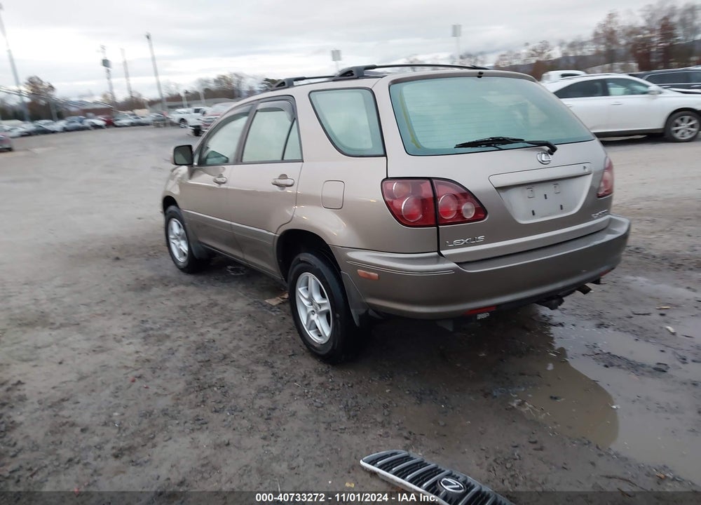 2000 LEXUS RX 300 VIN: JT6HF10UXY0122622