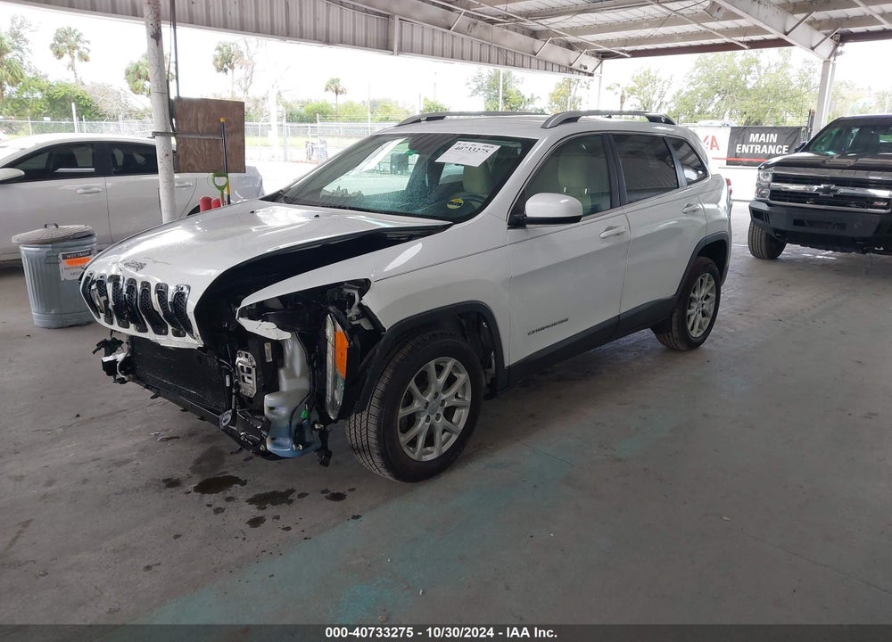 2016 JEEP CHEROKEE LATITUDE VIN: 1C4PJLCS2GW136292