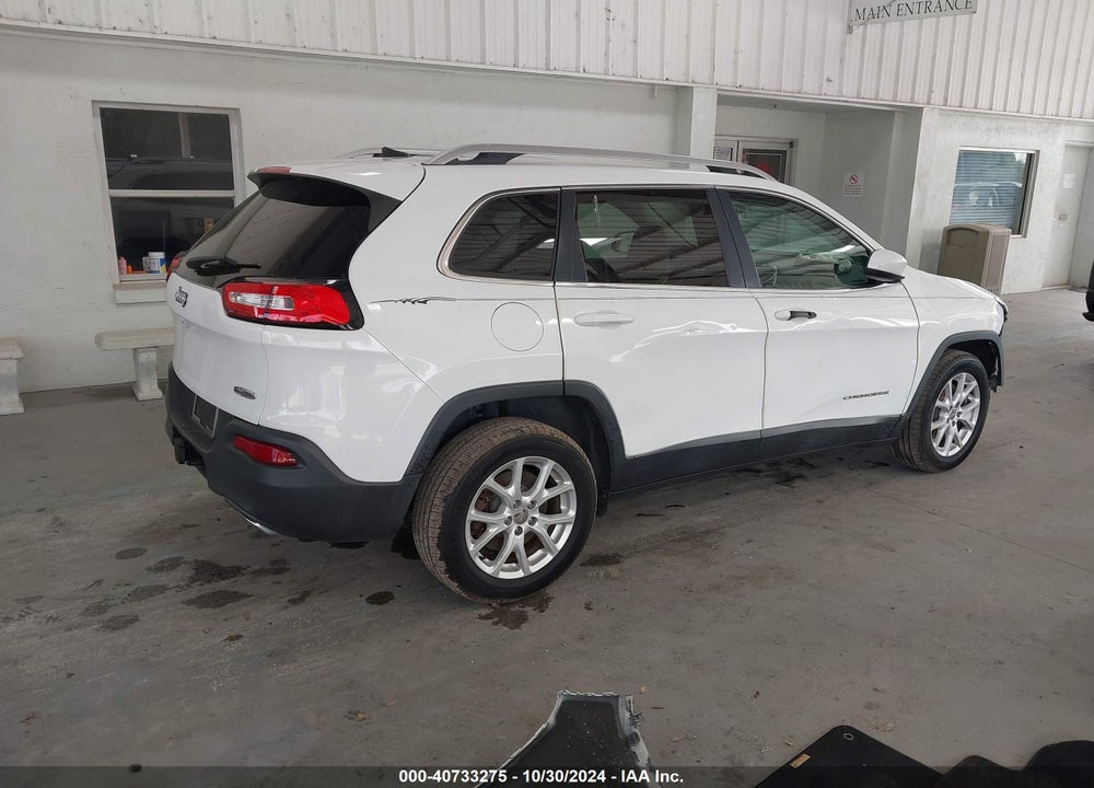 2016 JEEP CHEROKEE LATITUDE VIN: 1C4PJLCS2GW136292