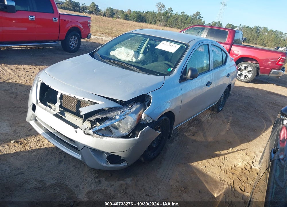 2015 NISSAN VERSA 1.6 S+ VIN: 3N1CN7AP6FL890859