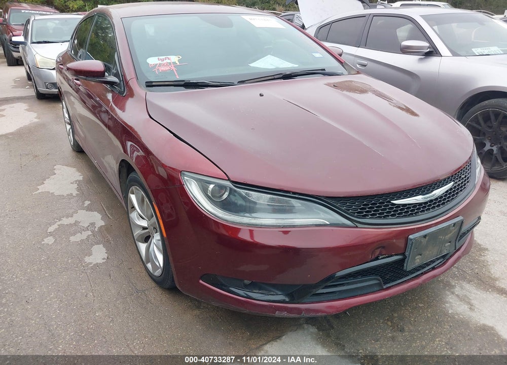 2015 CHRYSLER 200 S VIN: 1C3CCCBB6FN521535