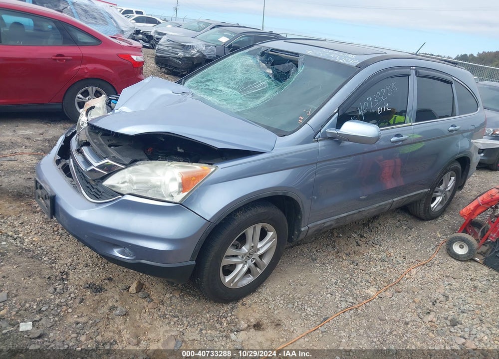 2011 HONDA CR-V EX-L VIN: 5J6RE3H75BL018615