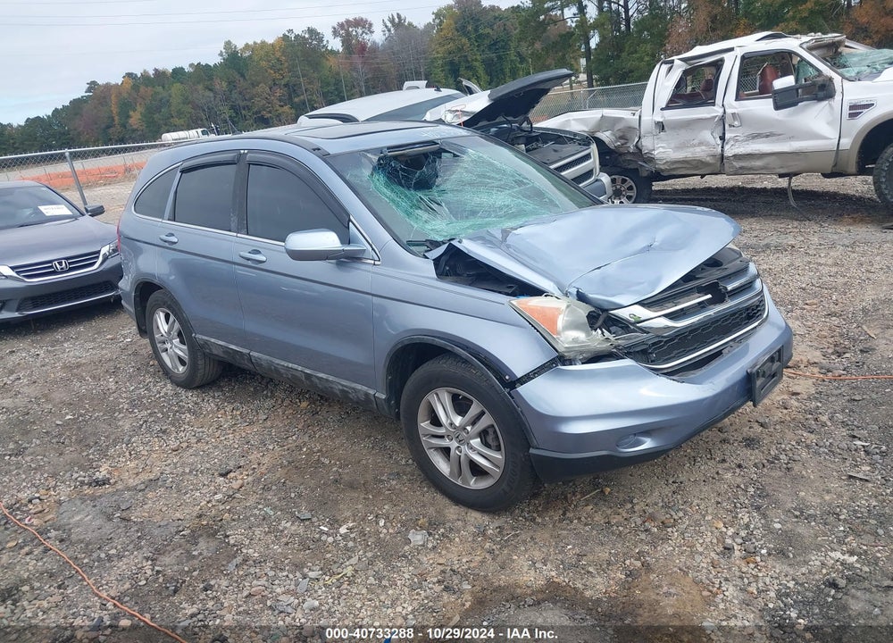 2011 HONDA CR-V EX-L VIN: 5J6RE3H75BL018615