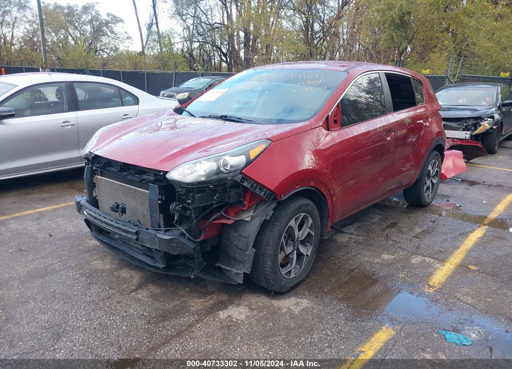 2020 KIA SPORTAGE LX VIN: KNDPM3AC2L7770175