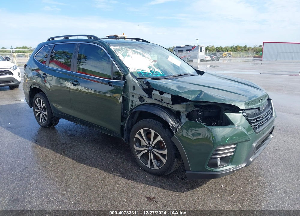 2022 SUBARU FORESTER LIMITED VIN: JF2SKAPC3NH503301