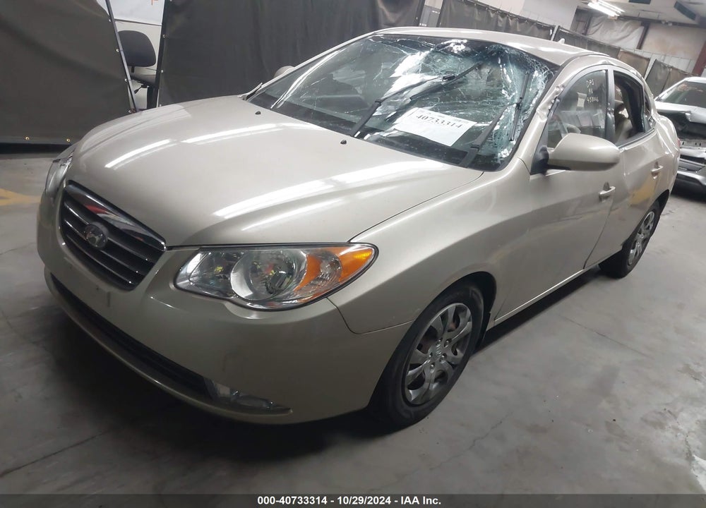 2009 HYUNDAI ELANTRA GLS VIN: KMHDU46D69U744176