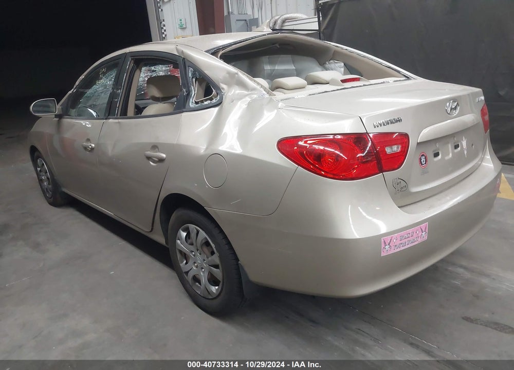 2009 HYUNDAI ELANTRA GLS VIN: KMHDU46D69U744176