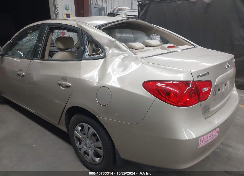 2009 HYUNDAI ELANTRA GLS VIN: KMHDU46D69U744176