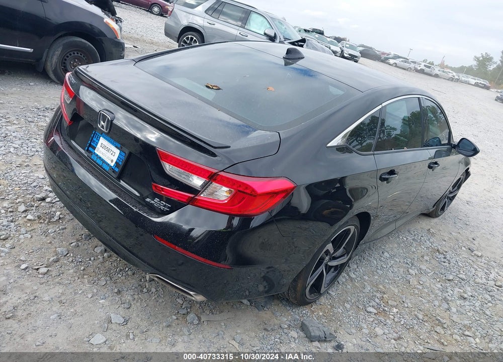 2018 HONDA ACCORD SPORT 2.0T VIN: 1HGCV2F36JA044173
