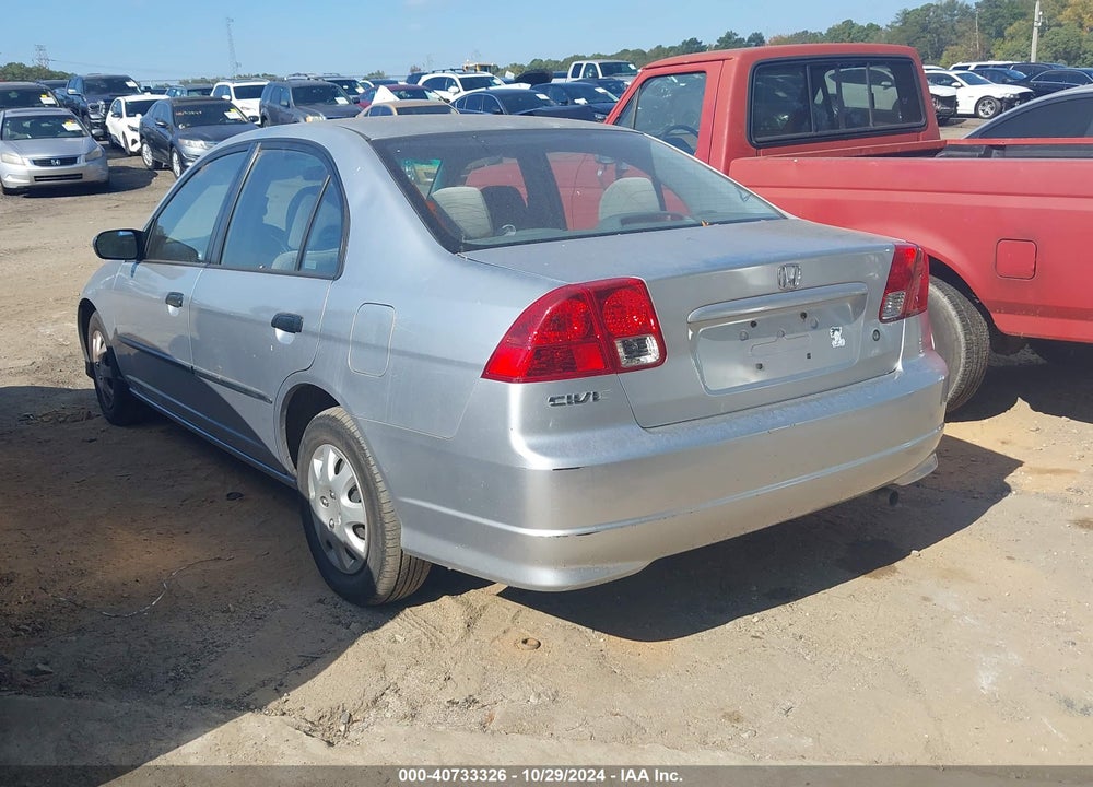 2004 HONDA CIVIC VP VIN: 2HGES16364H553598