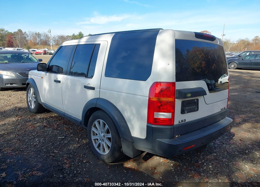 2008 LAND ROVER LR3 V8 SE VIN: SALAE25488A465847