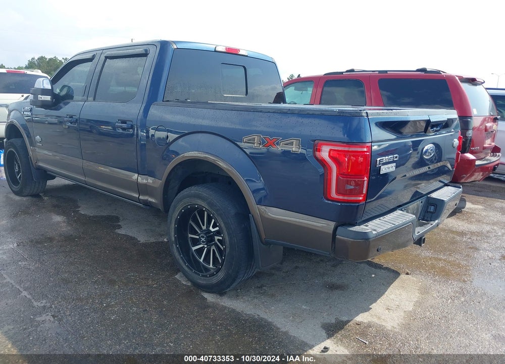 2015 FORD F-150 KING RANCH VIN: 1FTEW1EGXFFC06075