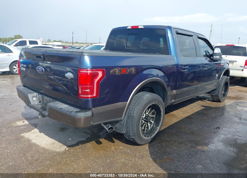 2015 FORD F-150 KING RANCH VIN: 1FTEW1EGXFFC06075