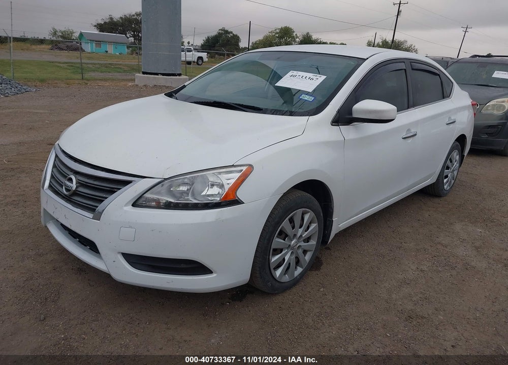 2014 NISSAN SENTRA SV VIN: 3N1AB7AP6EY284222