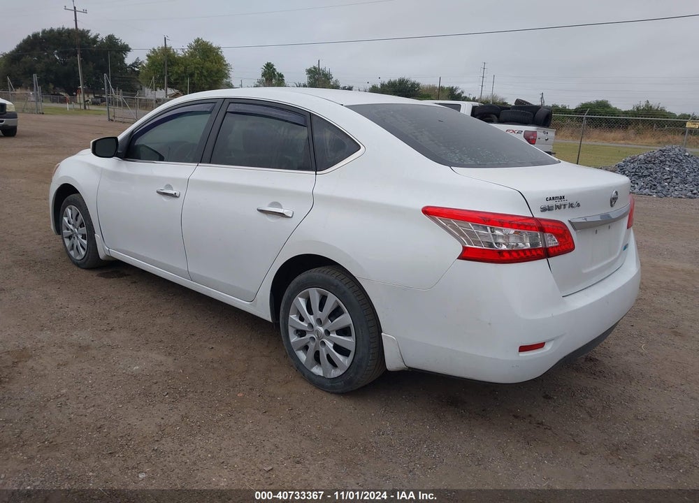 2014 NISSAN SENTRA SV VIN: 3N1AB7AP6EY284222