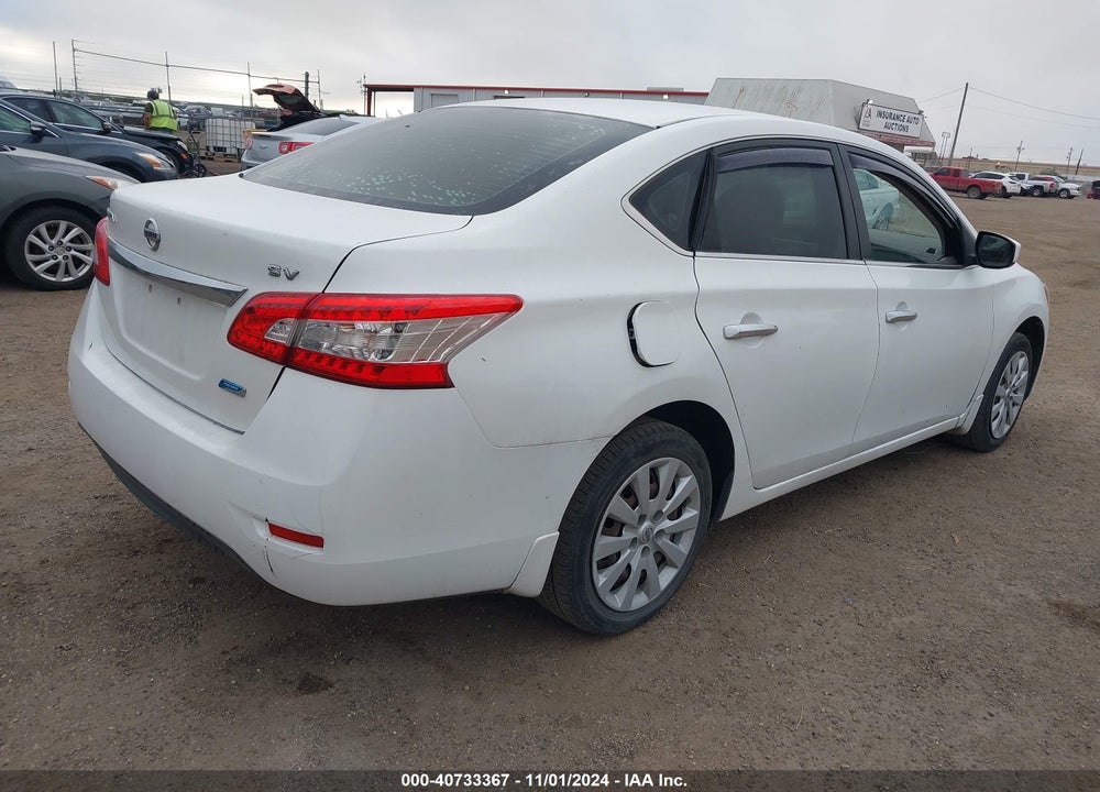 2014 NISSAN SENTRA SV VIN: 3N1AB7AP6EY284222