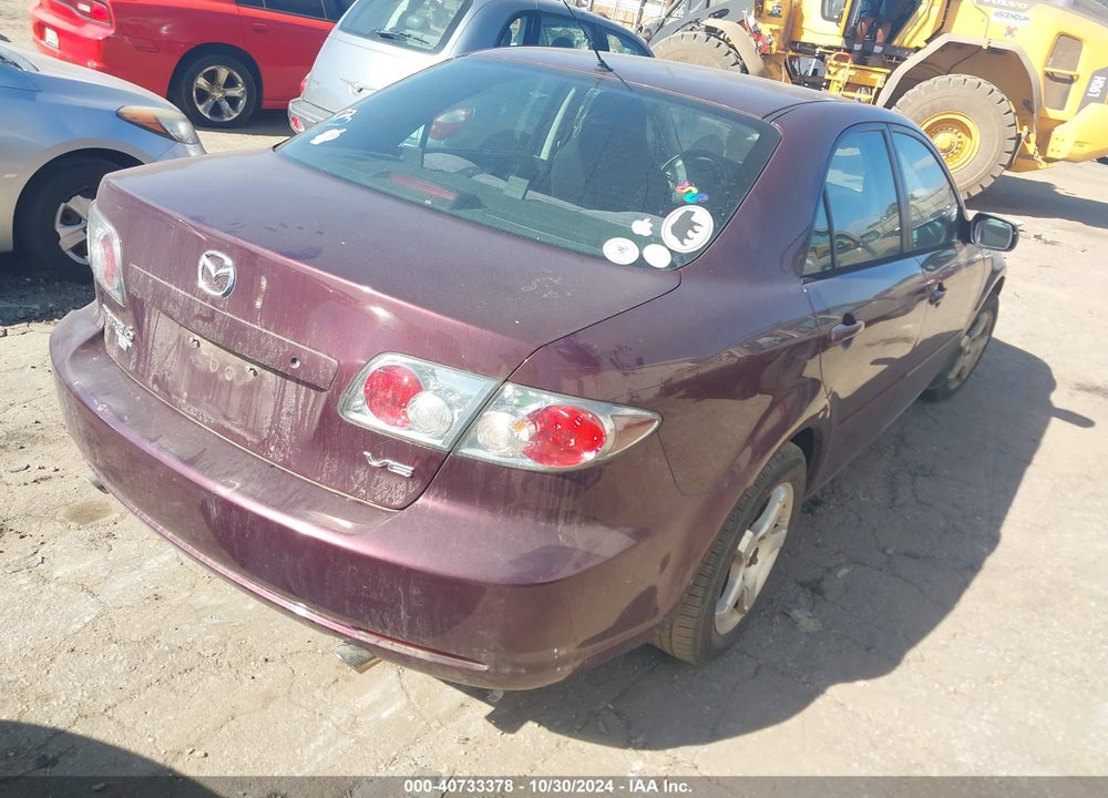 2006 MAZDA 6 S VIN: 1YVHP80D465M02321