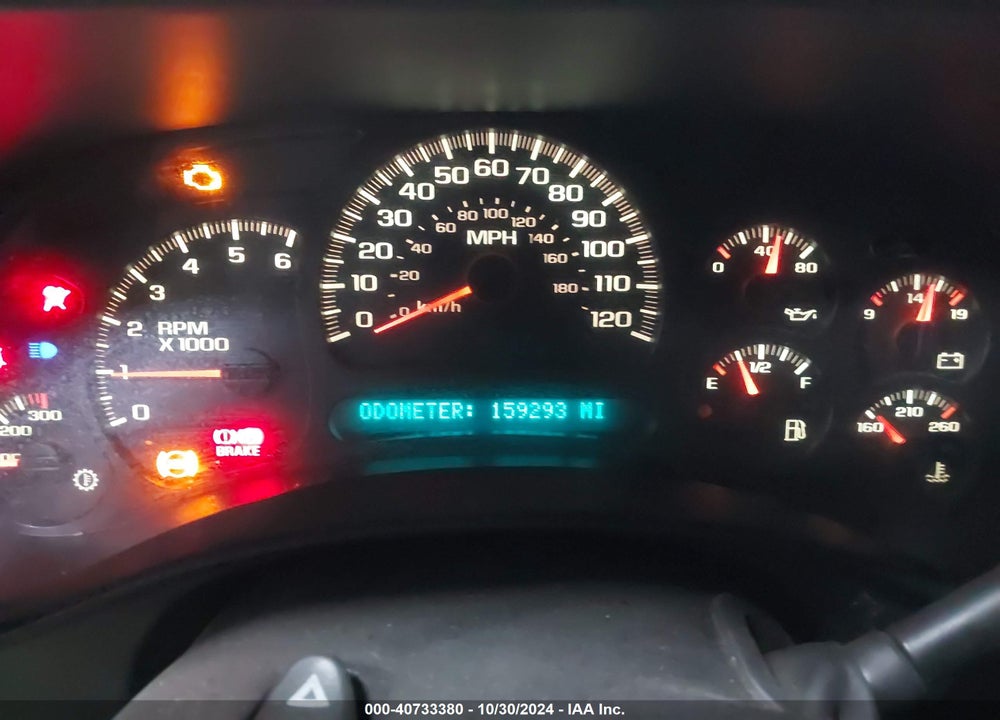 2005 CHEVROLET SILVERADO 1500HD LS VIN: 1GCGK13U95F943120