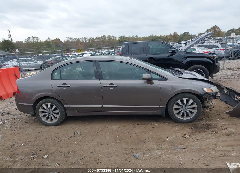 2009 HONDA CIVIC EX VIN: 2HGFA16849H544389