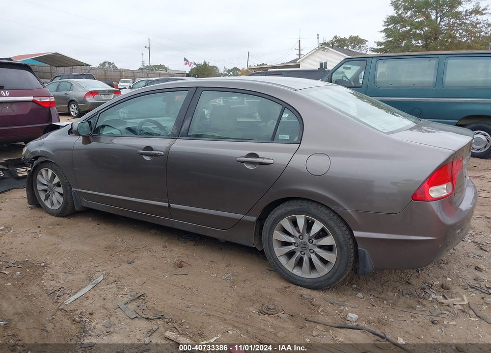 2009 HONDA CIVIC EX VIN: 2HGFA16849H544389
