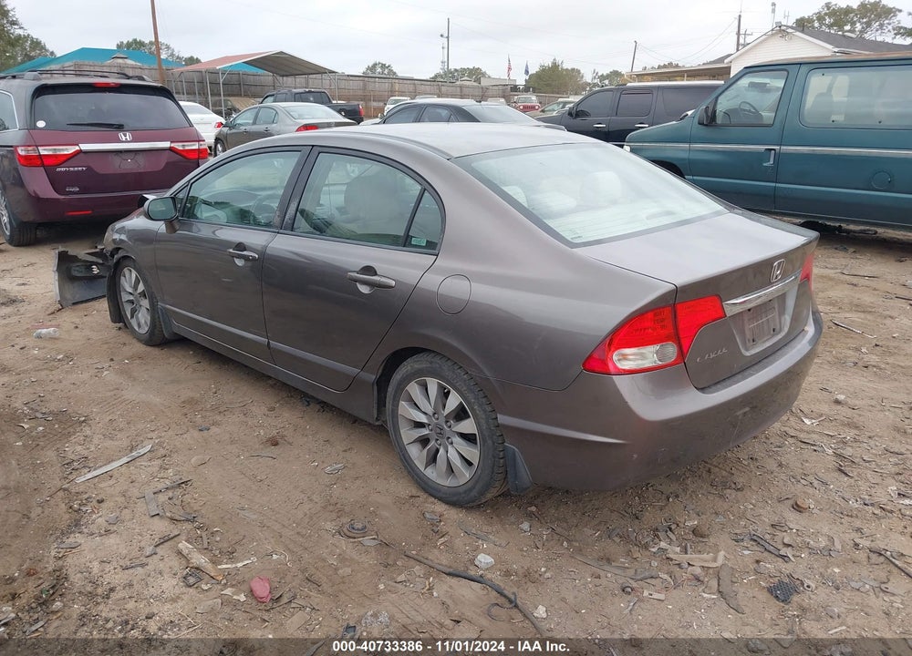 2009 HONDA CIVIC EX VIN: 2HGFA16849H544389