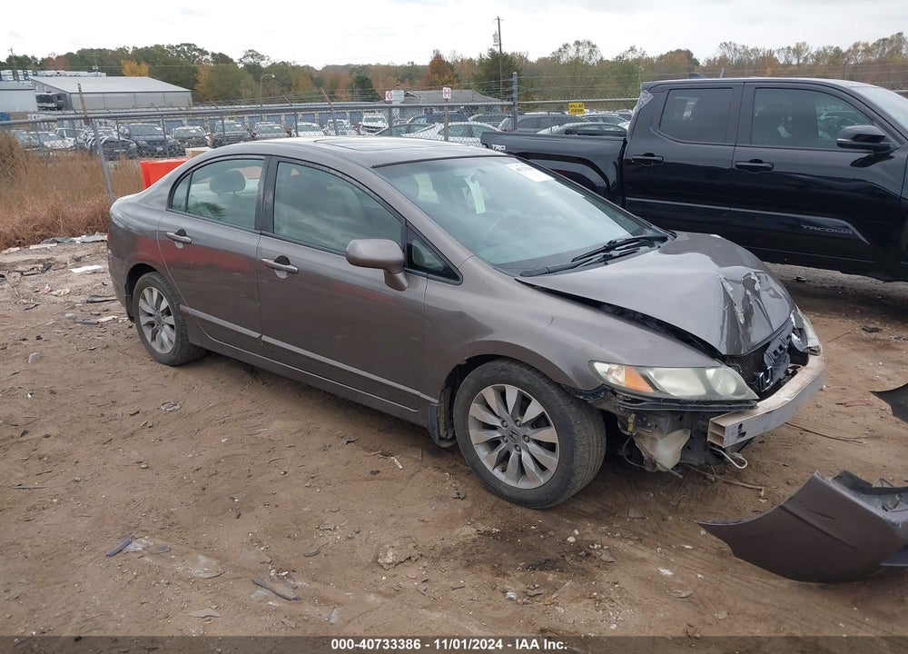 2009 HONDA CIVIC EX VIN: 2HGFA16849H544389