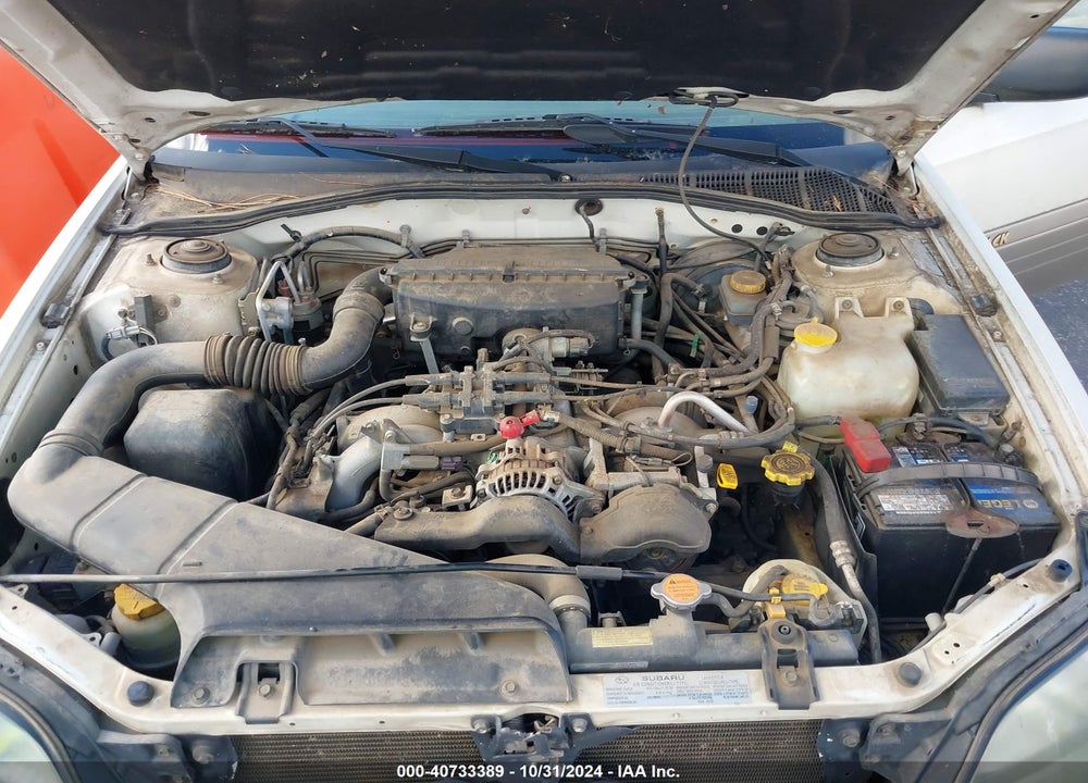 2002 SUBARU OUTBACK VIN: 4S3BH665727608101