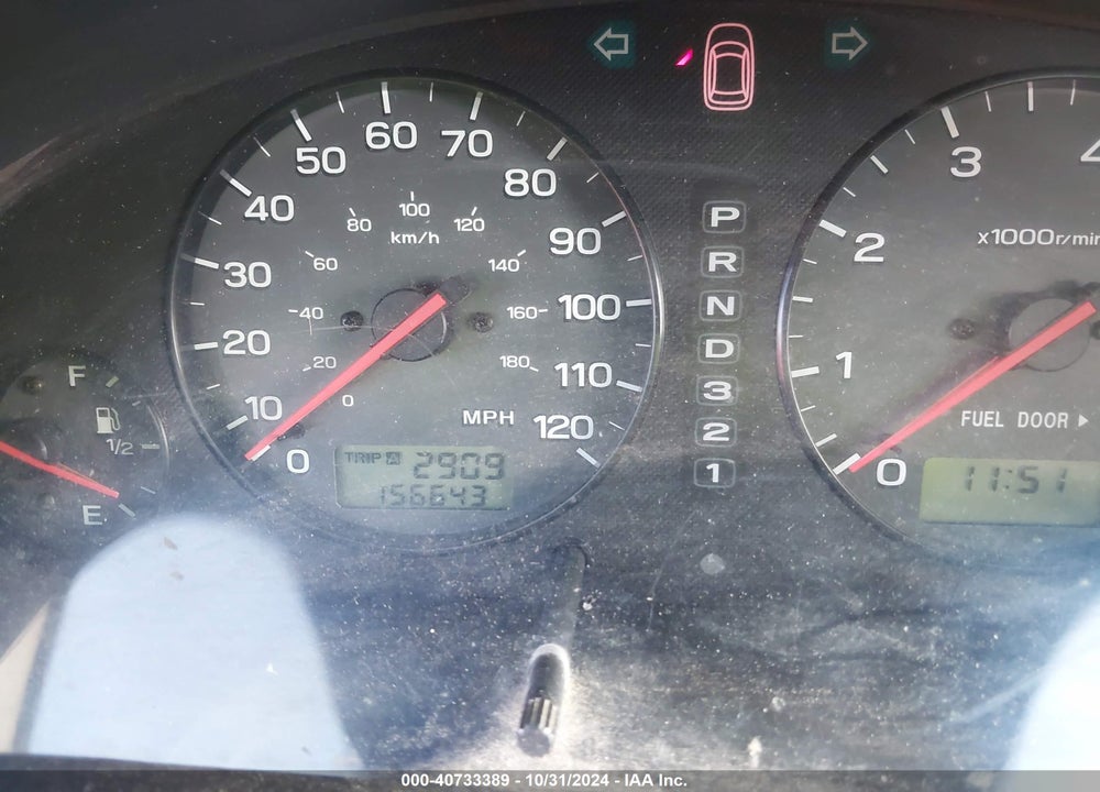 2002 SUBARU OUTBACK VIN: 4S3BH665727608101