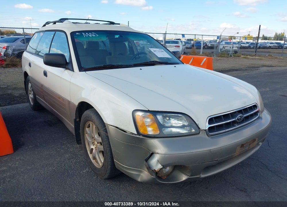 2002 SUBARU OUTBACK VIN: 4S3BH665727608101