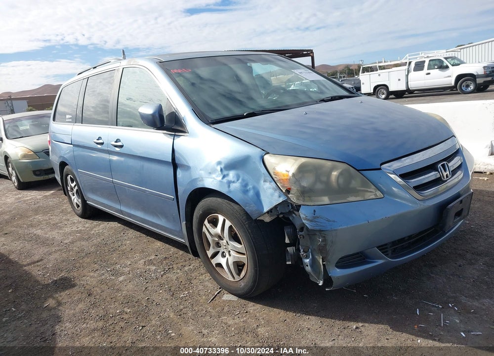 2006 HONDA ODYSSEY EX-L VIN: 5FNRL38666B086675