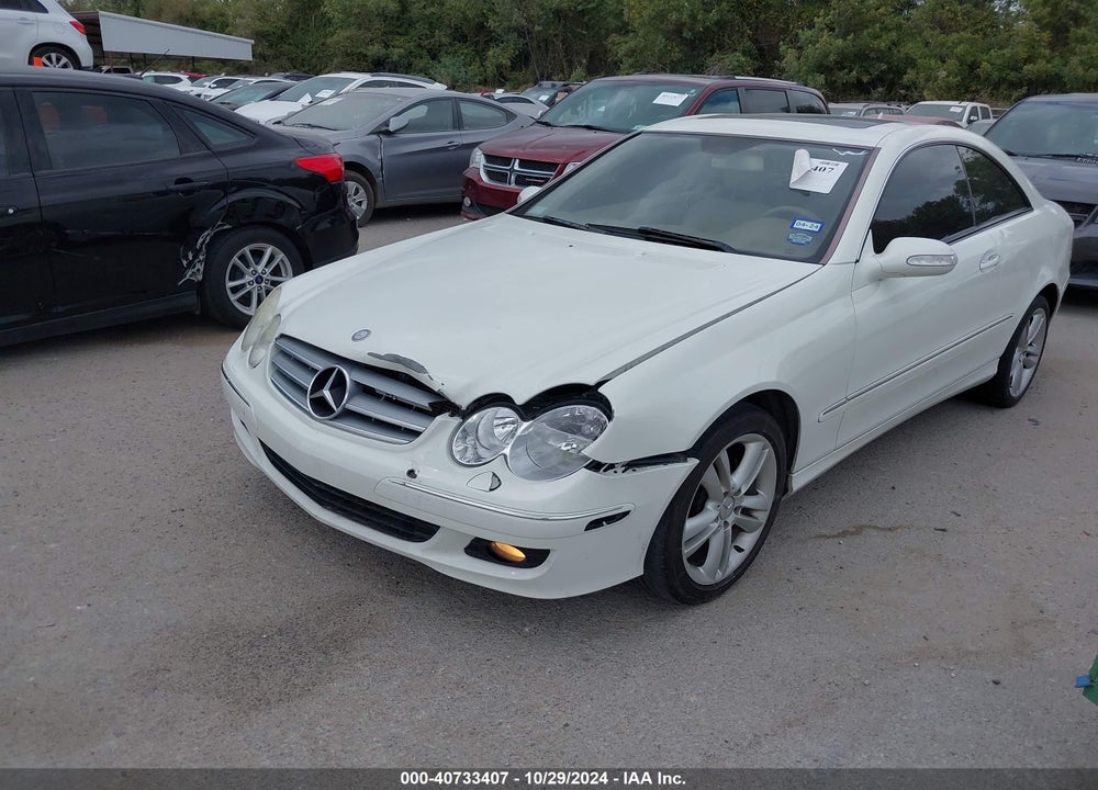 2007 MERCEDES-BENZ CLK 350 VIN: WDBTJ56H77F207897