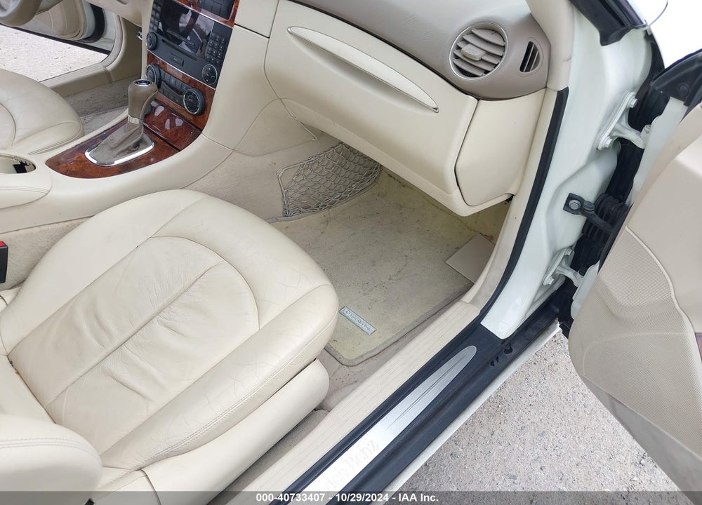 2007 MERCEDES-BENZ CLK 350 VIN: WDBTJ56H77F207897