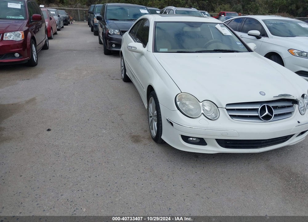 2007 MERCEDES-BENZ CLK 350 VIN: WDBTJ56H77F207897