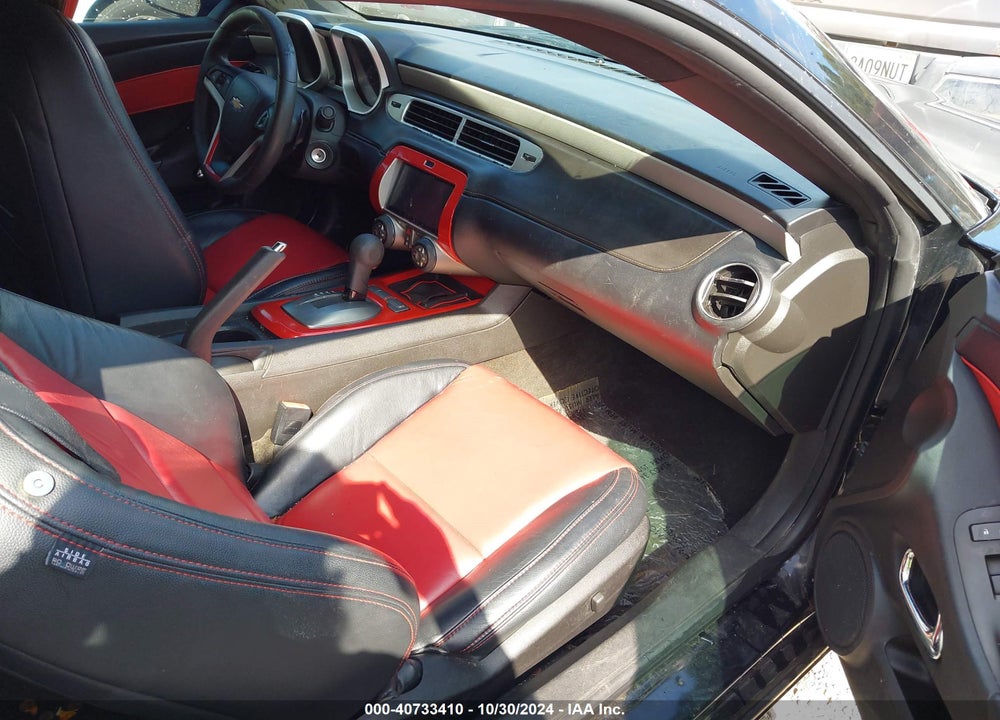 2013 CHEVROLET CAMARO 2LS VIN: 2G1FA1E37D9234057