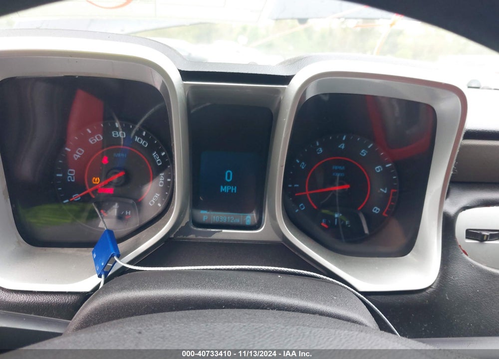 2013 CHEVROLET CAMARO 2LS VIN: 2G1FA1E37D9234057