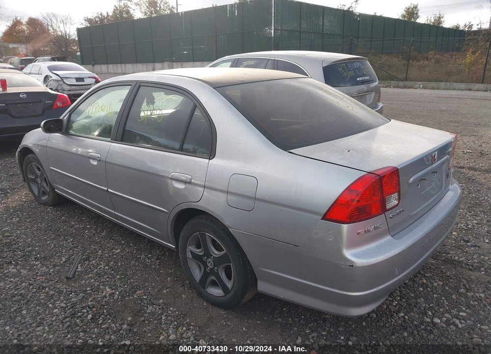 2004 HONDA CIVIC EX VIN: 2HGES267X4H526414