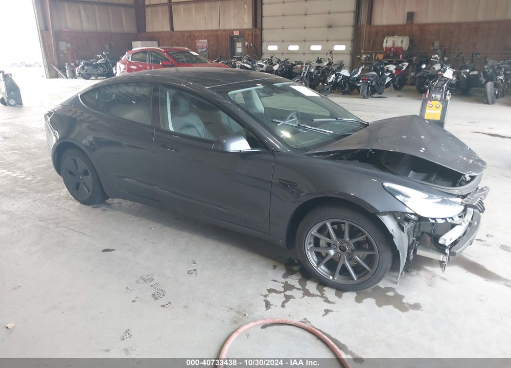 2022 TESLA MODEL 3 LONG RANGE DUAL MOTOR ALL-WHEEL DRIVE VIN: 5YJ3E1EB9NF245662