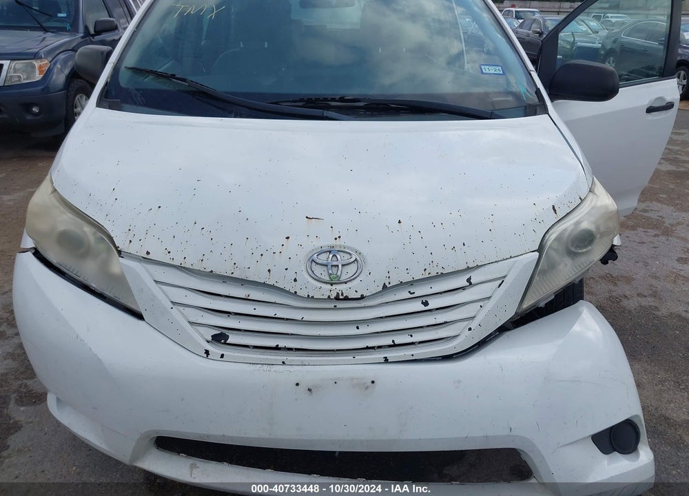 2015 TOYOTA SIENNA L 7 PASSENGER VIN: 5TDZK3DC1FS602239