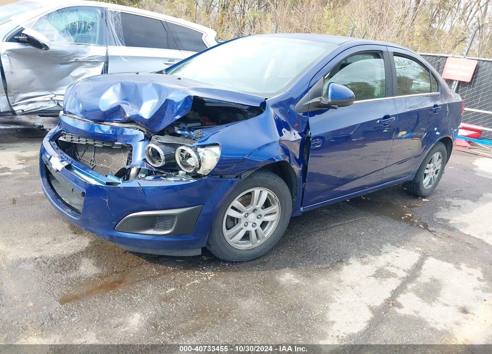 2014 CHEVROLET SONIC LT AUTO VIN: 1G1JC5SH8E4181093