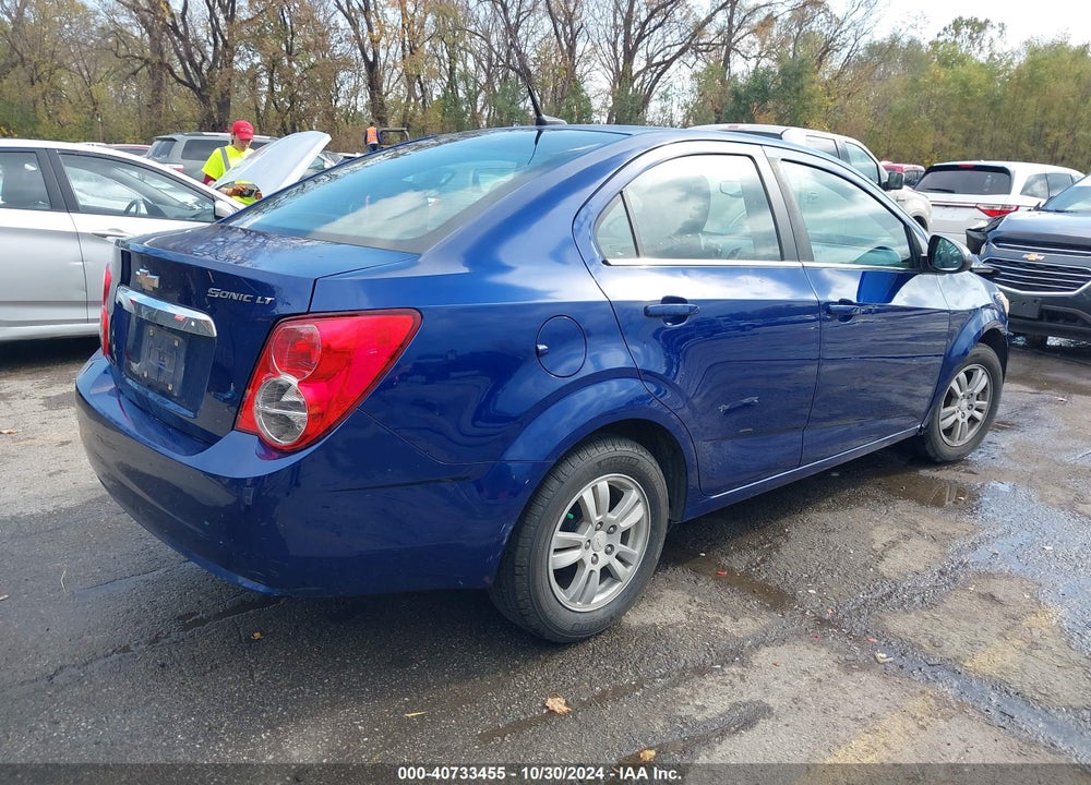 2014 CHEVROLET SONIC LT AUTO VIN: 1G1JC5SH8E4181093