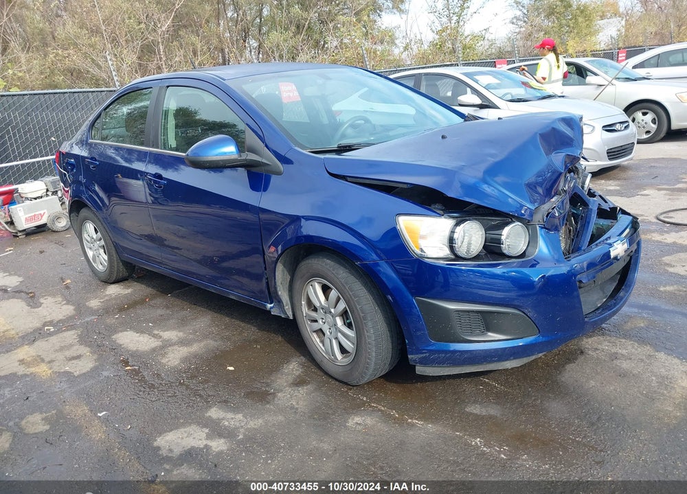 2014 CHEVROLET SONIC LT AUTO VIN: 1G1JC5SH8E4181093