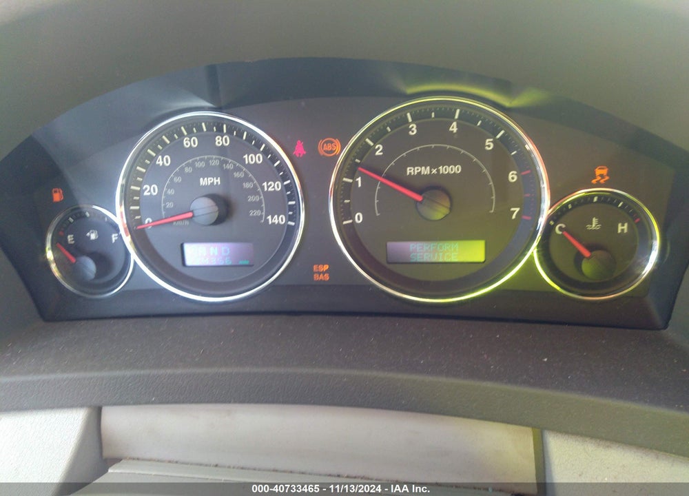 2007 JEEP GRAND CHEROKEE OVERLAND VIN: 1J8HS68297C701935